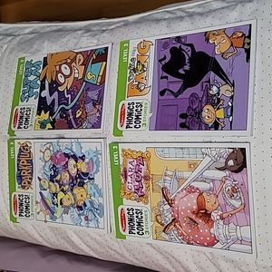 Set of 4 Melissa and Doug Phonics Comics Level 3